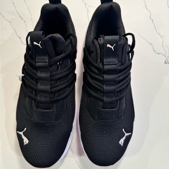 Puma Women’s Black Athletic Shoes - 10 - Picture 1 of 6